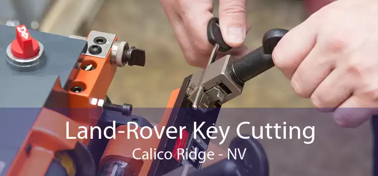 Land-Rover Key Cutting Calico Ridge - NV
