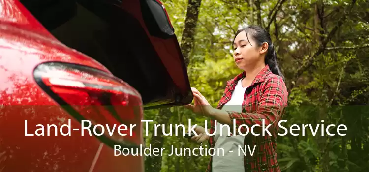 Land-Rover Trunk Unlock Service Boulder Junction - NV