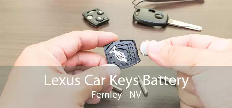 Lexus Car Keys Battery Fernley - NV