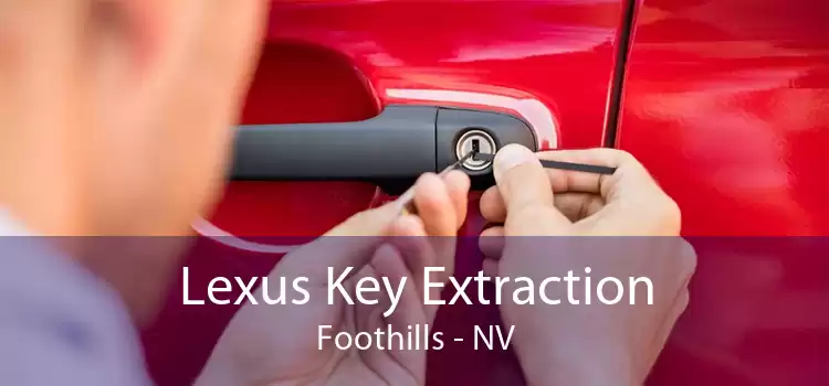 Lexus Key Extraction Foothills - NV