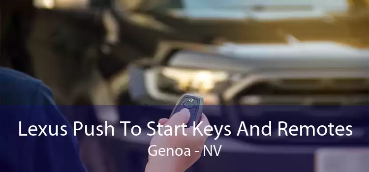 Lexus Push To Start Keys And Remotes Genoa - NV