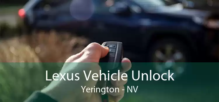Lexus Vehicle Unlock Yerington - NV
