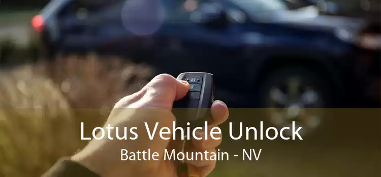 Lotus Vehicle Unlock Battle Mountain - NV