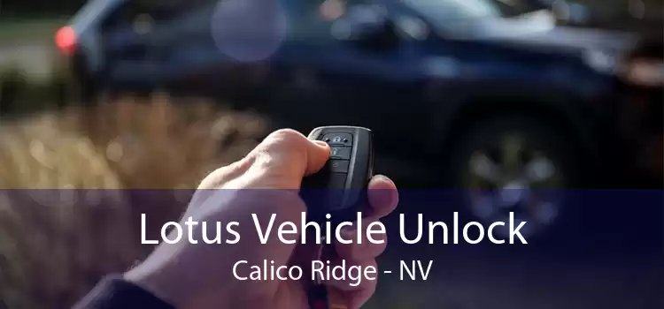 Lotus Vehicle Unlock Calico Ridge - NV