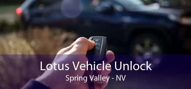 Lotus Vehicle Unlock Spring Valley - NV