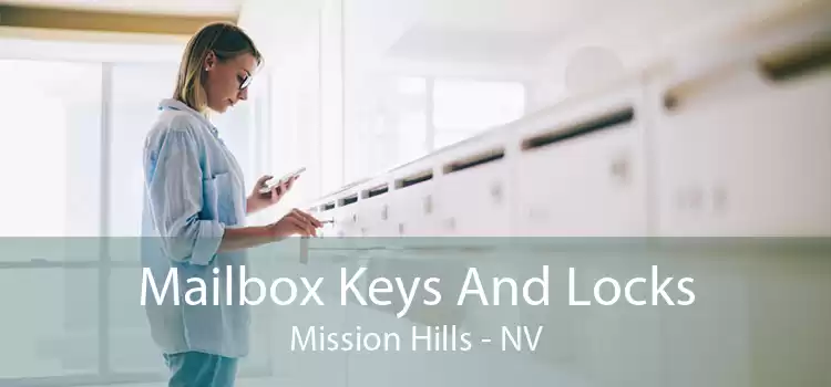 Mailbox Keys And Locks Mission Hills - NV
