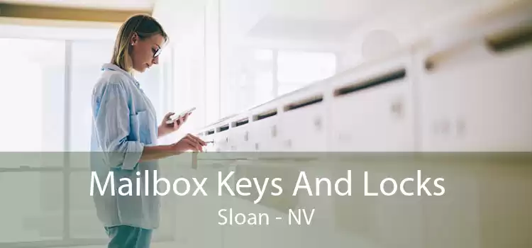 Mailbox Keys And Locks Sloan - NV