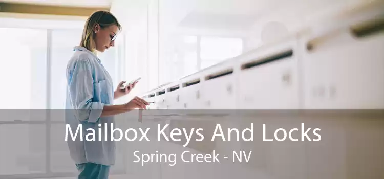 Mailbox Keys And Locks Spring Creek - NV
