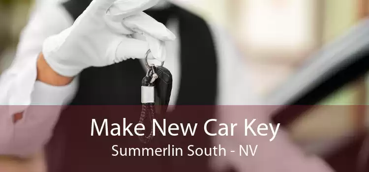 Make New Car Key Summerlin South - NV