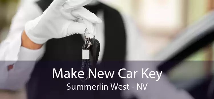 Make New Car Key Summerlin West - NV