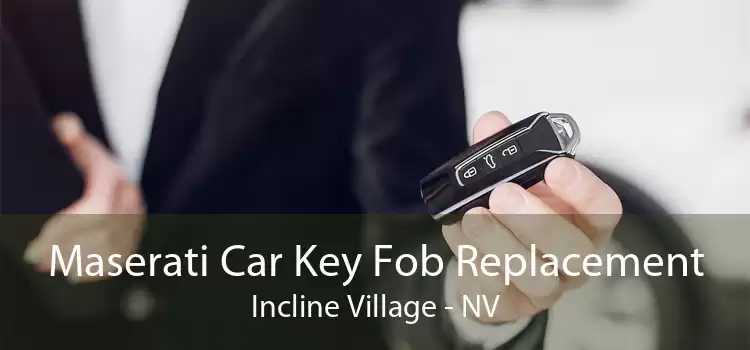 Maserati Car Key Fob Replacement Incline Village - NV