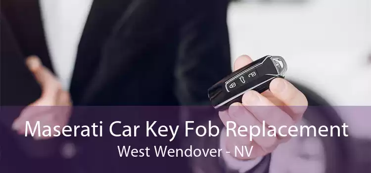 Maserati Car Key Fob Replacement West Wendover - NV