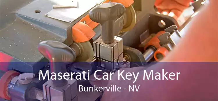 Maserati Car Key Maker Bunkerville - NV