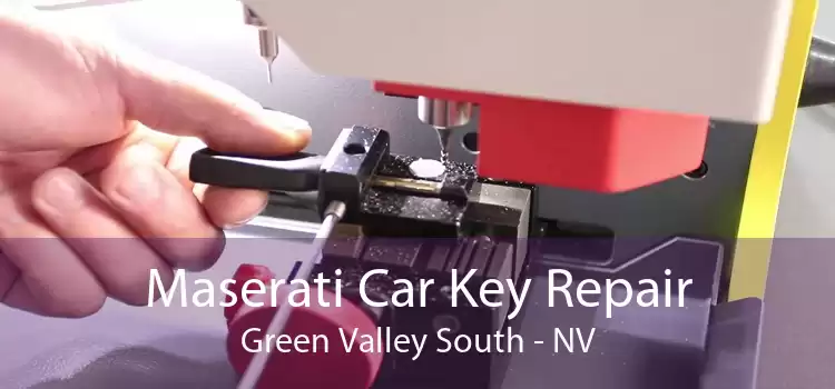 Maserati Car Key Repair Green Valley South - NV