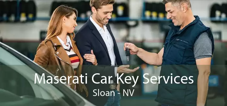 Maserati Car Key Services Sloan - NV