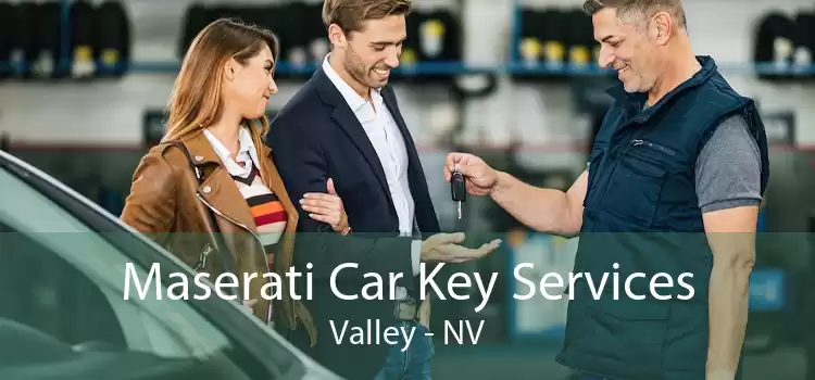 Maserati Car Key Services Valley - NV