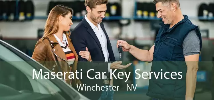 Maserati Car Key Services Winchester - NV
