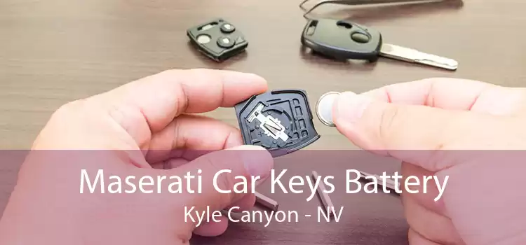Maserati Car Keys Battery Kyle Canyon - NV