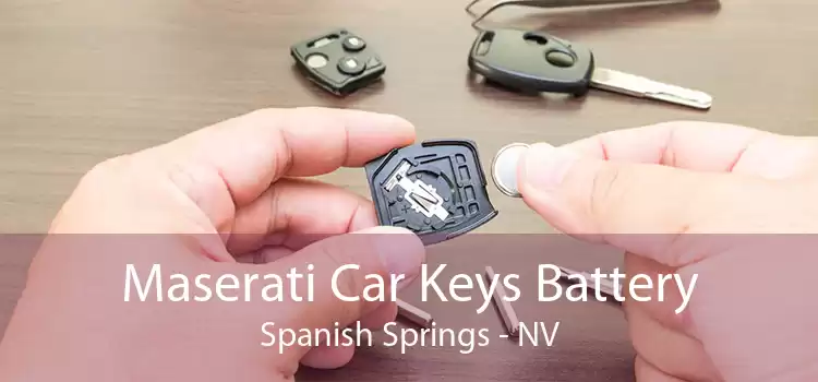 Maserati Car Keys Battery Spanish Springs - NV