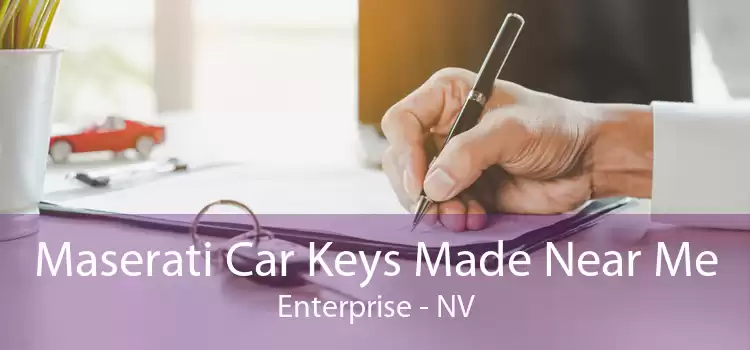 Maserati Car Keys Made Near Me Enterprise - NV