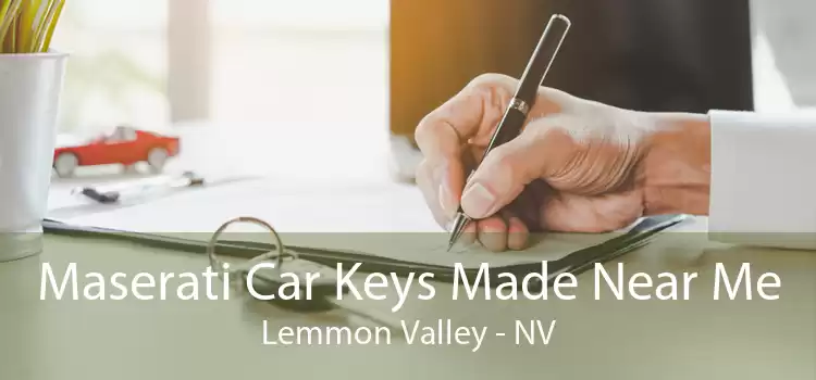 Maserati Car Keys Made Near Me Lemmon Valley - NV