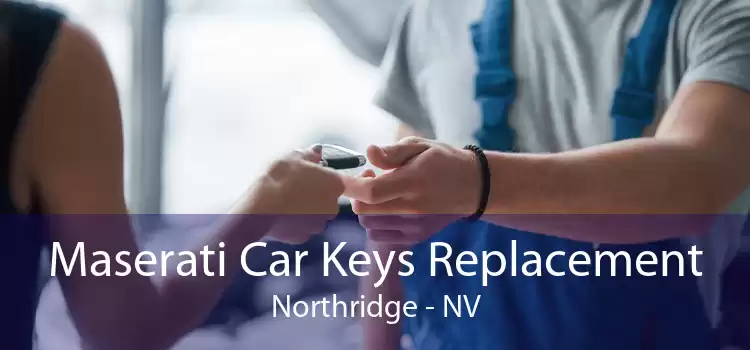 Maserati Car Keys Replacement Northridge - NV