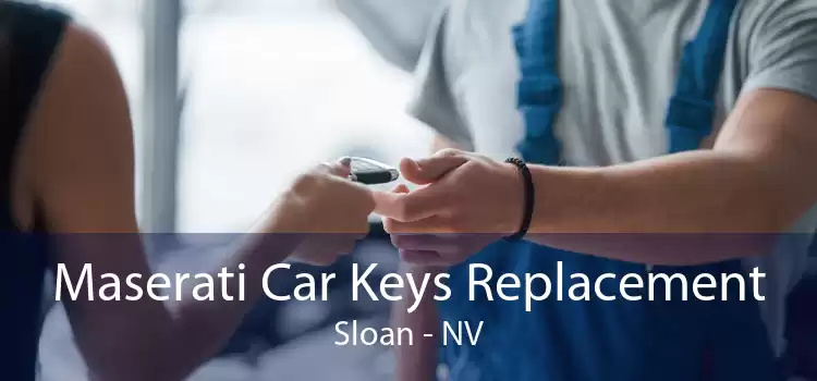 Maserati Car Keys Replacement Sloan - NV