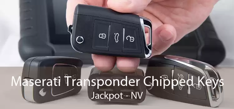 Maserati Transponder Chipped Keys Jackpot - NV