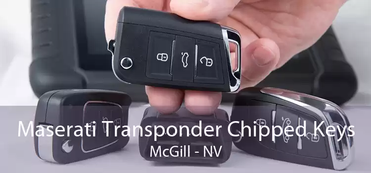 Maserati Transponder Chipped Keys McGill - NV