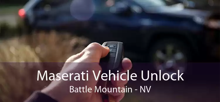Maserati Vehicle Unlock Battle Mountain - NV