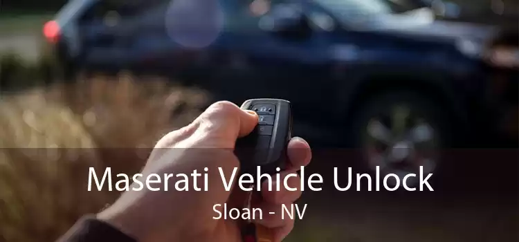 Maserati Vehicle Unlock Sloan - NV