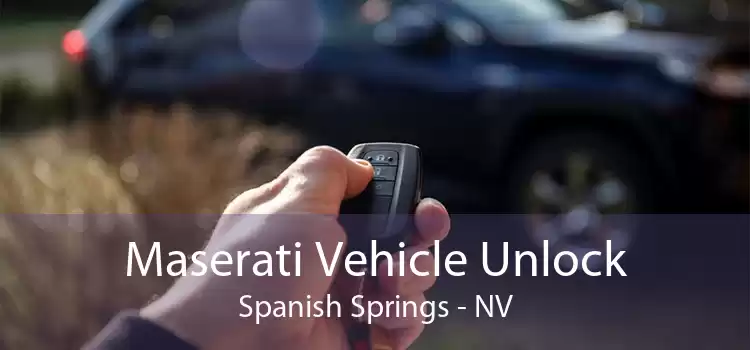 Maserati Vehicle Unlock Spanish Springs - NV