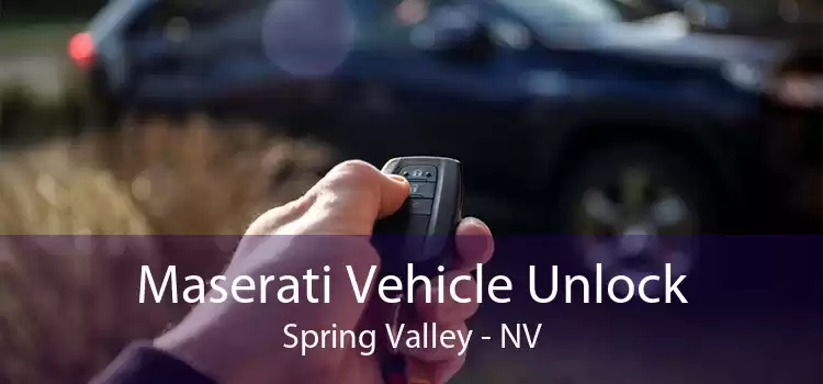 Maserati Vehicle Unlock Spring Valley - NV