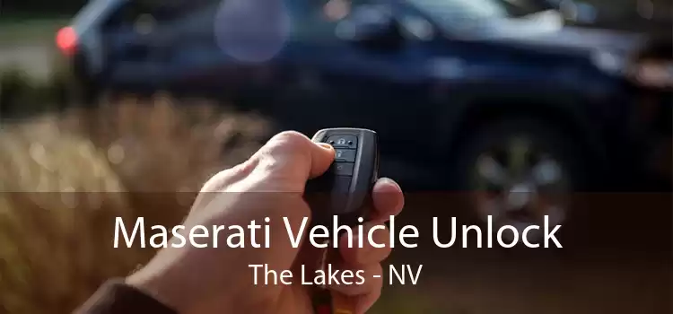 Maserati Vehicle Unlock The Lakes - NV