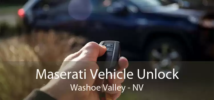 Maserati Vehicle Unlock Washoe Valley - NV