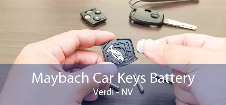 Maybach Car Keys Battery Verdi - NV