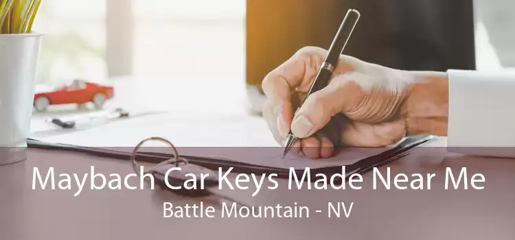 Maybach Car Keys Made Near Me Battle Mountain - NV