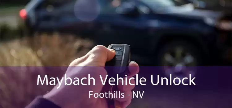 Maybach Vehicle Unlock Foothills - NV