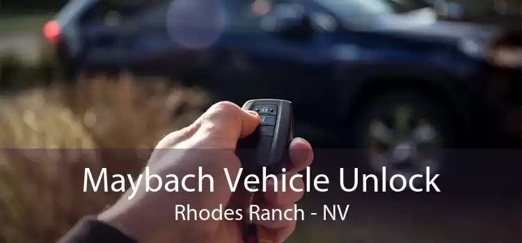 Maybach Vehicle Unlock Rhodes Ranch - NV