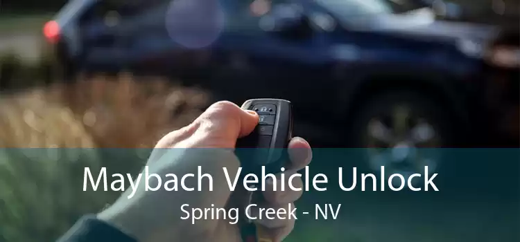 Maybach Vehicle Unlock Spring Creek - NV