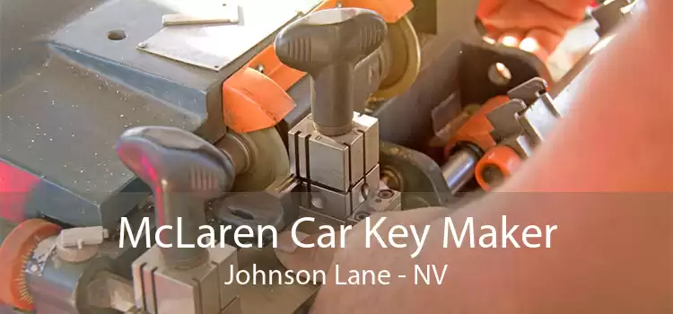 McLaren Car Key Maker Johnson Lane - NV