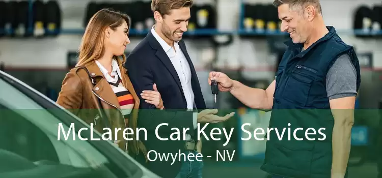 McLaren Car Key Services Owyhee - NV