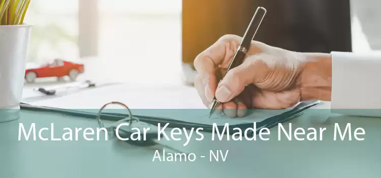 McLaren Car Keys Made Near Me Alamo - NV