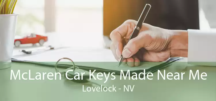McLaren Car Keys Made Near Me Lovelock - NV