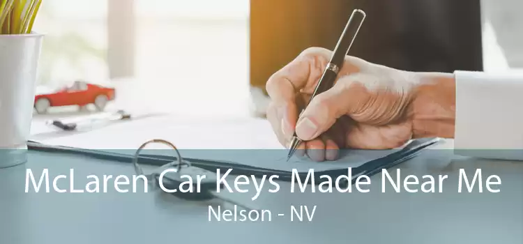 McLaren Car Keys Made Near Me Nelson - NV
