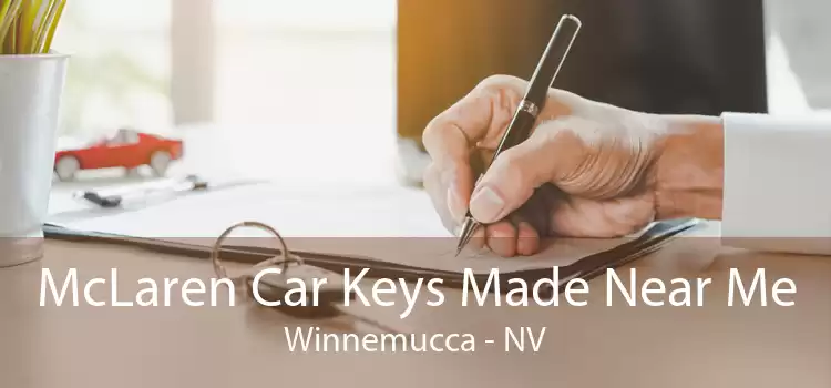 McLaren Car Keys Made Near Me Winnemucca - NV