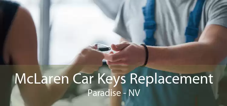 McLaren Car Keys Replacement Paradise - NV