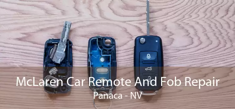 McLaren Car Remote And Fob Repair Panaca - NV
