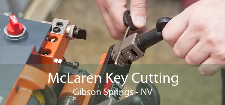 McLaren Key Cutting Gibson Springs - NV