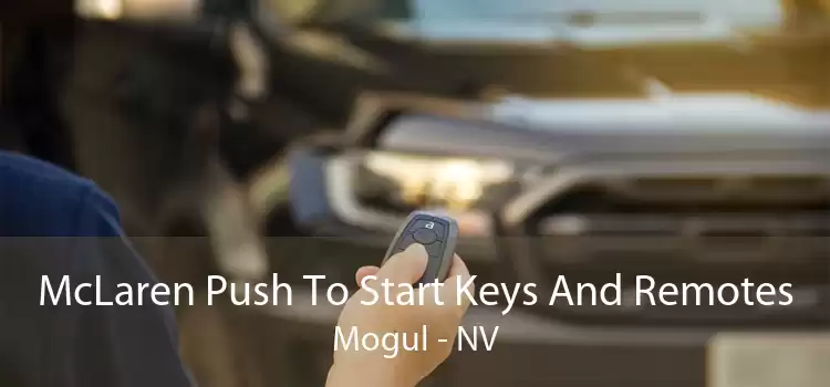 McLaren Push To Start Keys And Remotes Mogul - NV